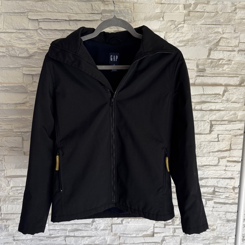GAP Classic Black Zip-Up Jacket
